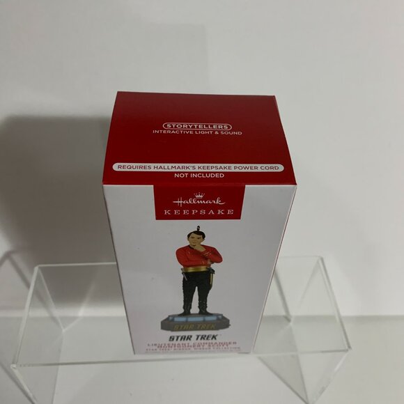 Hallmark Keepsake Christmas Storytellers Star Trek Lieutenant Scott Mirror - Picture 2 of 10